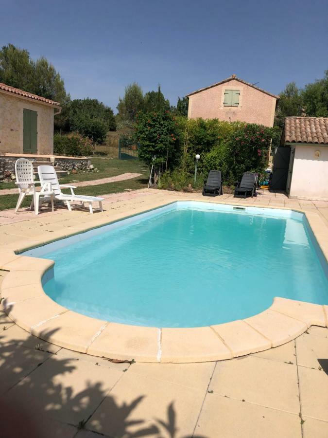 gîte au soleil Euzet Exterior foto